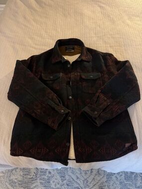 Jachs Sherpa-Lined Wool-Blend Jacket